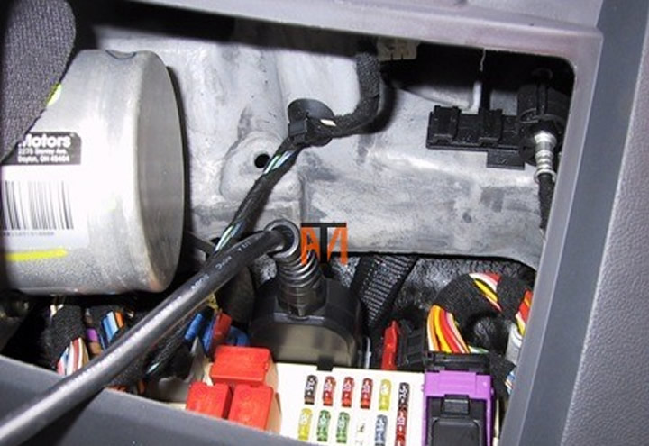 Fiat_Stilo_Diagnostic_Socket_Location