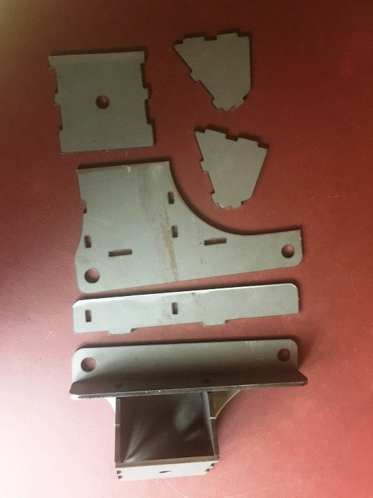 V8 Capri Mounts Lazer Cut