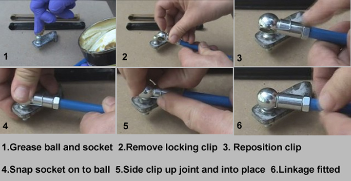 Vauxhall link fitting instructions