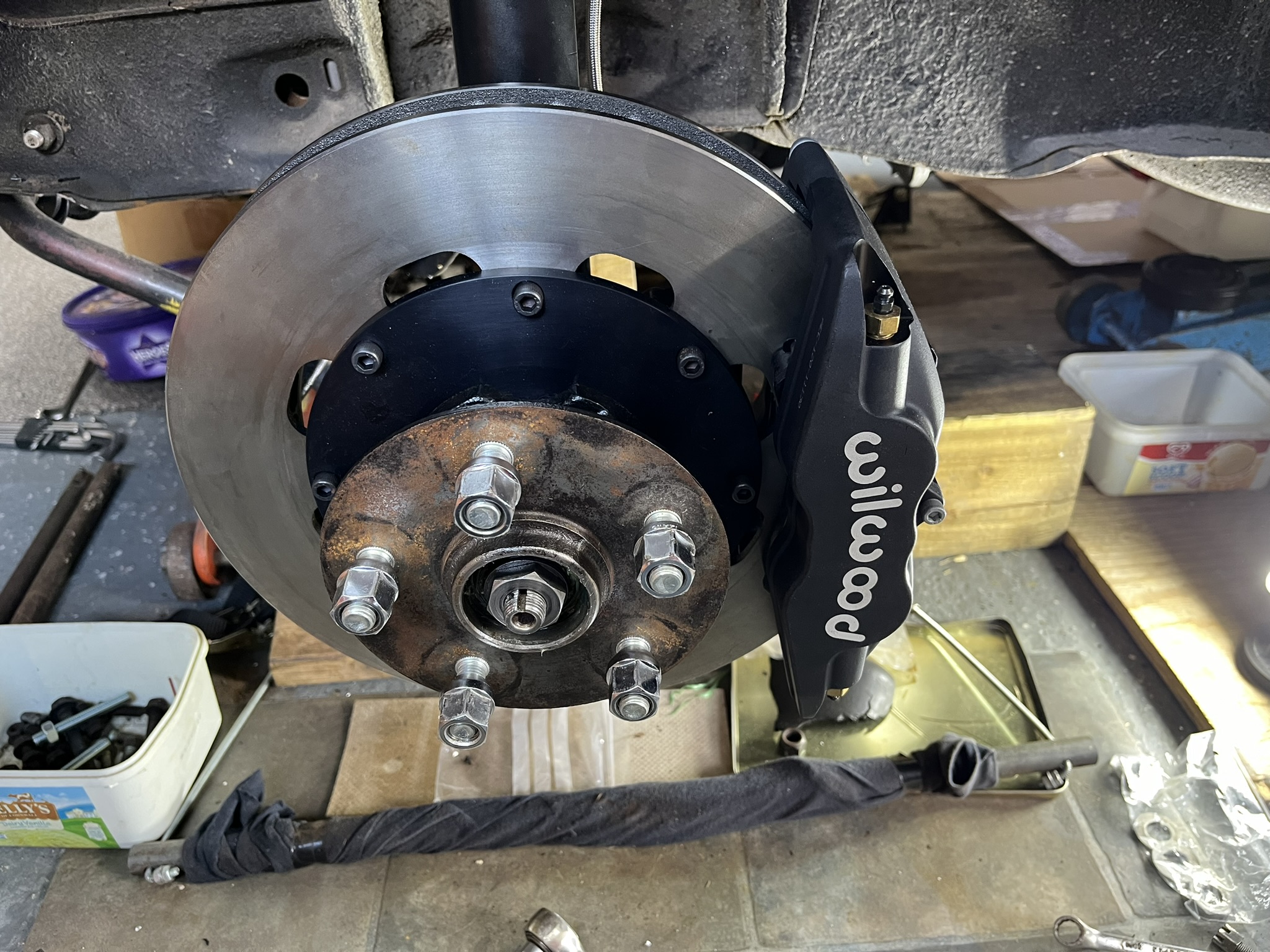 Capri Front Brake Upgrade