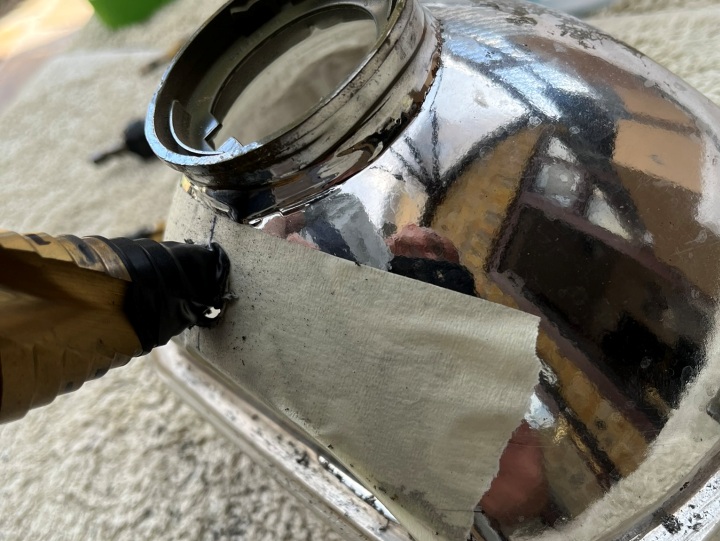Capri Mk1 H4 Drilling Side Light