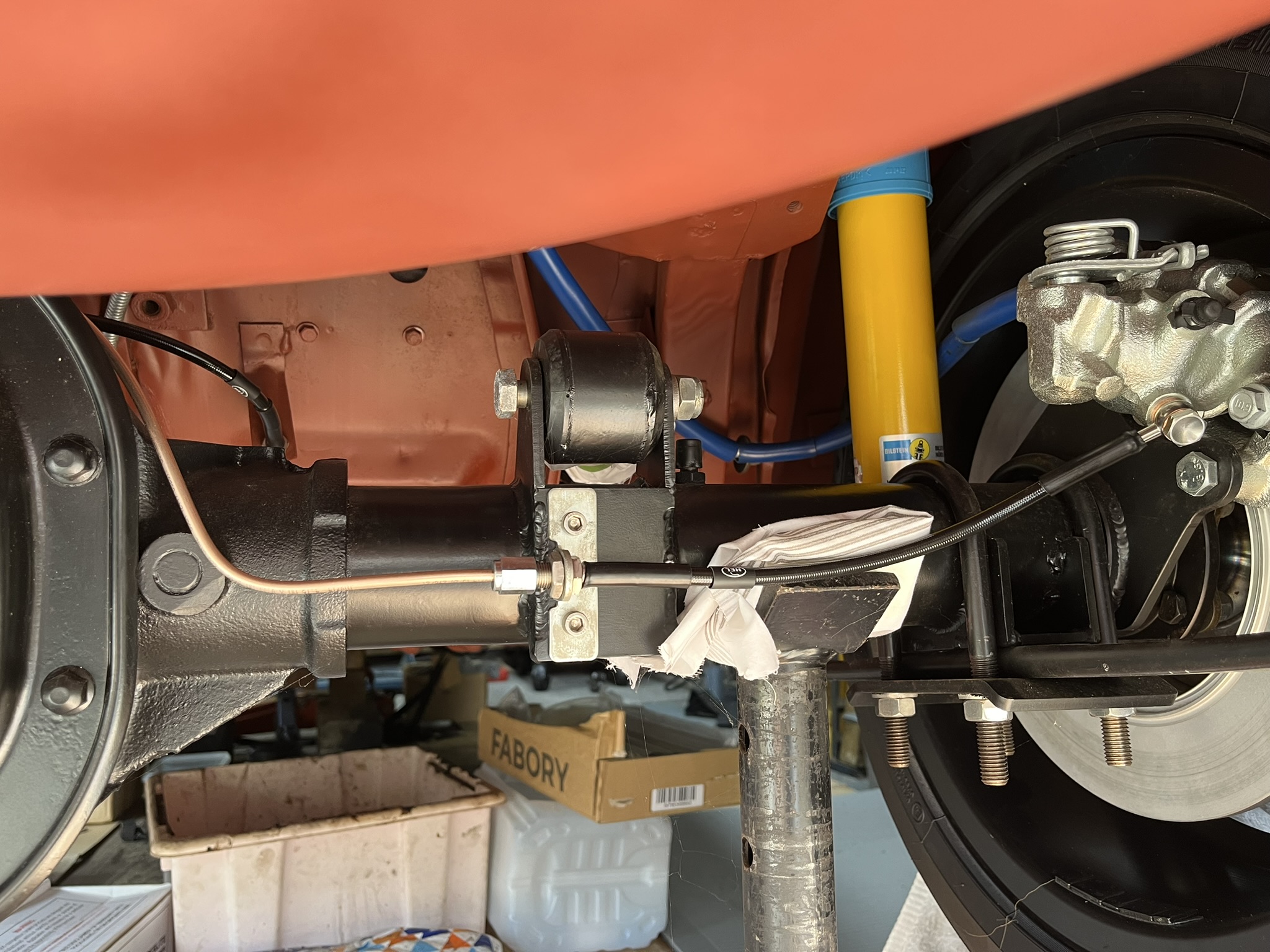 Ford Capri Rear Disc Brakes