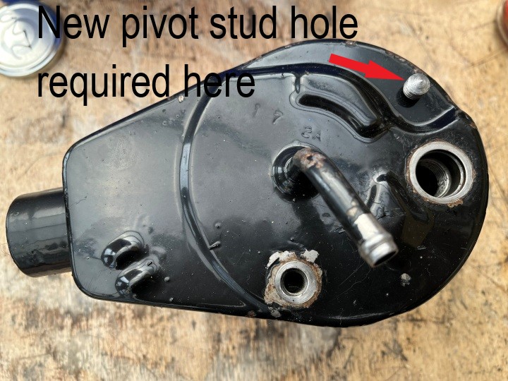 Power Steering Pump Hole