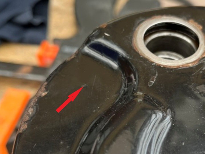 Capri Power Steering Pump Tank Marked