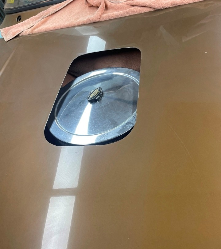 V8 Capri Bonnet Scoop