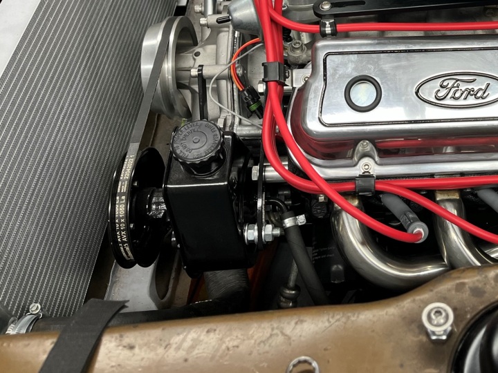 Capri Power Steering Pump Conected