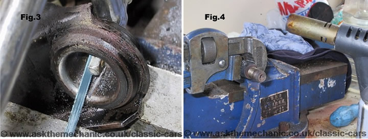 Replacing Wishbone Bushes