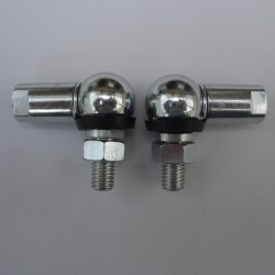 Pair of 13mm ball & socket joint M8 Right Hand Thread