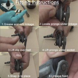 Windscreen Wiper Motor Repair Clip Instructions