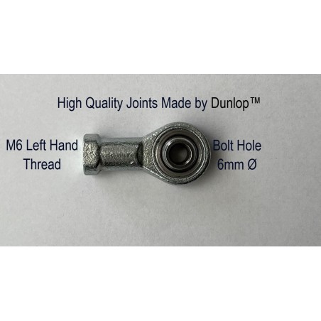 Rod End Female Joint M6 Left Hand Thread