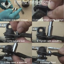 Windscreen Wiper Motor Repair Plate Fitting Instructions