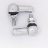 Pair of 10mm ball & socket joint M6 Right Hand Thread H