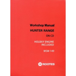 Hillman Hunter Workshop Manual WSM149 Sunbeam Rapier Fastback Coupe