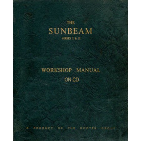 Sunbeam Rapier I-II Workshop Manual WSM 128 66007/7