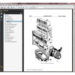 Sunbeam Rapier I-II Workshop Manual WSM 128 66007/7