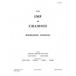 Imp & Chamois Rally Conversion Workshop Manual WSM 141