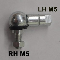 Pair of 8mm ball & socket joint M5 Left Hand Thread GL
