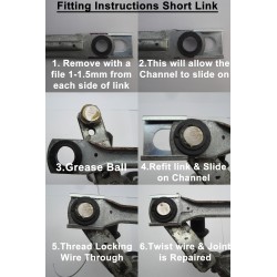 Vauxhall Zafira B Wiper Repair Channel ZM