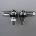 2 x 13mm ball & socket joint with seal M8 Right Hand Thread  J2