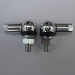 2 x 13mm ball & socket joint with seal M8 Right Hand Thread
