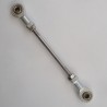 M6 Rod Ends RH & LH Thread Rose Joint Link 150-160mm T6R