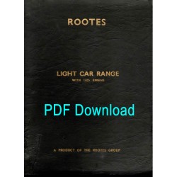 Sunbeam Rapier V Workshop Manual WSM145