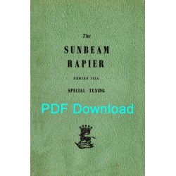 Sunbeam Rapier Series IIIA Special Tuning part no.6600910