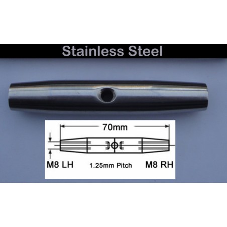 M8-70mm Turnbuckle