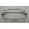 Motorcycle Motorbike Gear Linkage Threaded Stud Rod Left Hand/Right Hand Thread 275-290mm