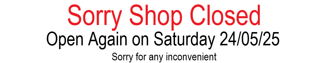 Sorry Shop Closed